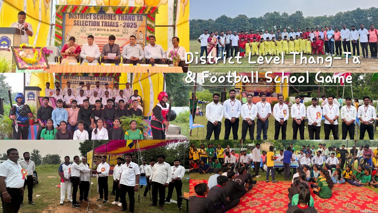 District Level Thang-Ta & Football Selection Camp | Balangir District | Dharabgarh Govt High School 