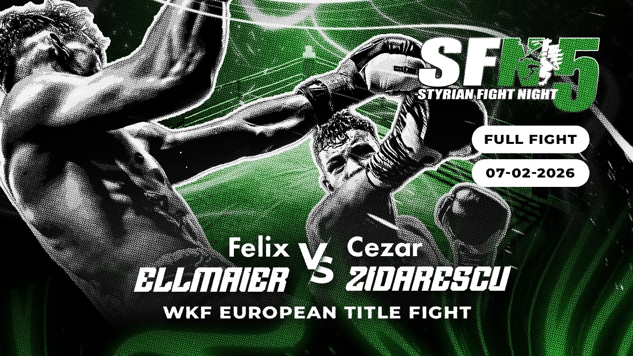 Styrian Fight Night 5 | Ellmaier vs. Zidarescu – K1 WKF PRO AM European Title | Full Fight