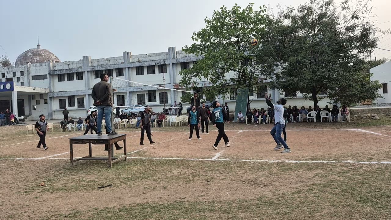 Sports 2026 Volleyball match in sports 2023 vs 2024 at gac rewa #gacrewa #gac #volleyball 