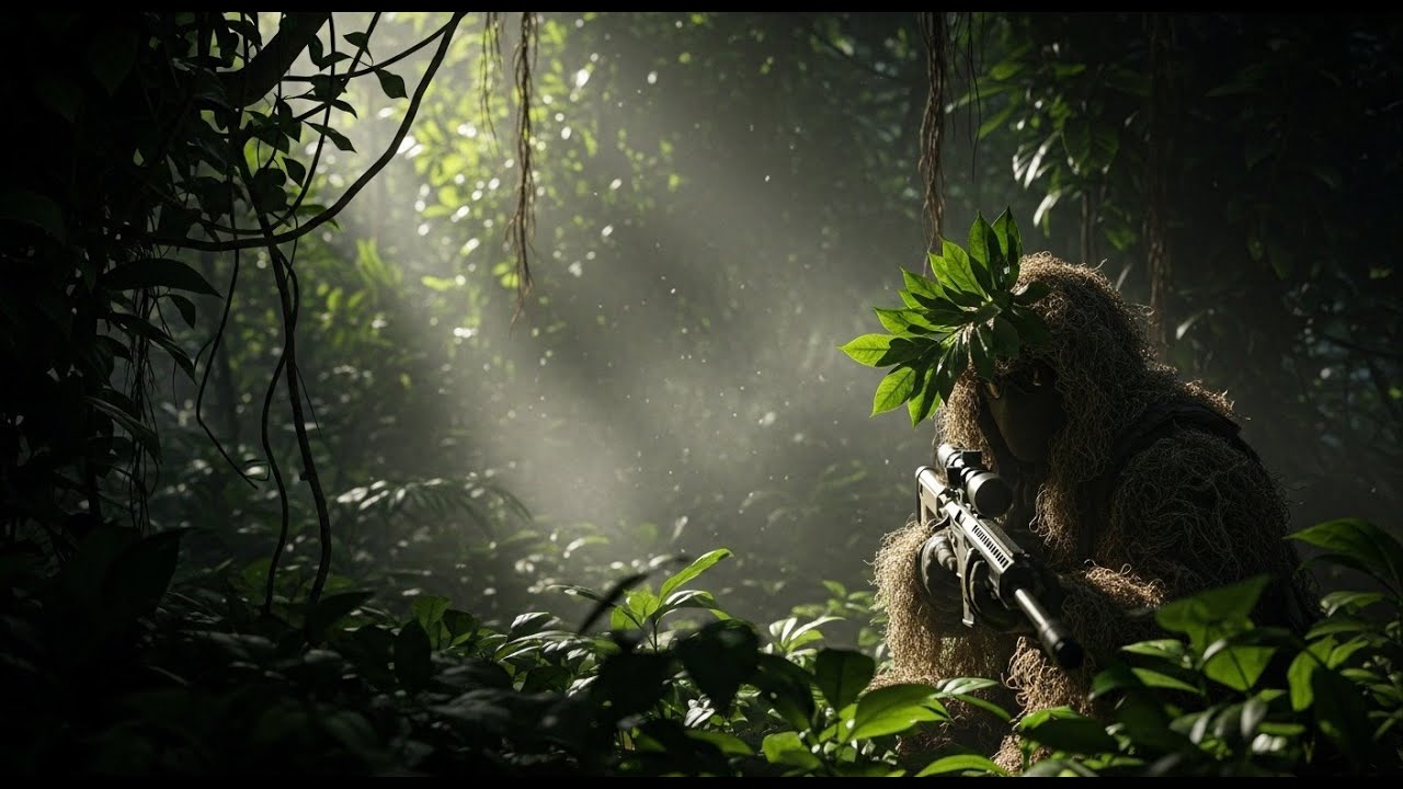 «Из тени в огонь: один снайпер против целой засады»