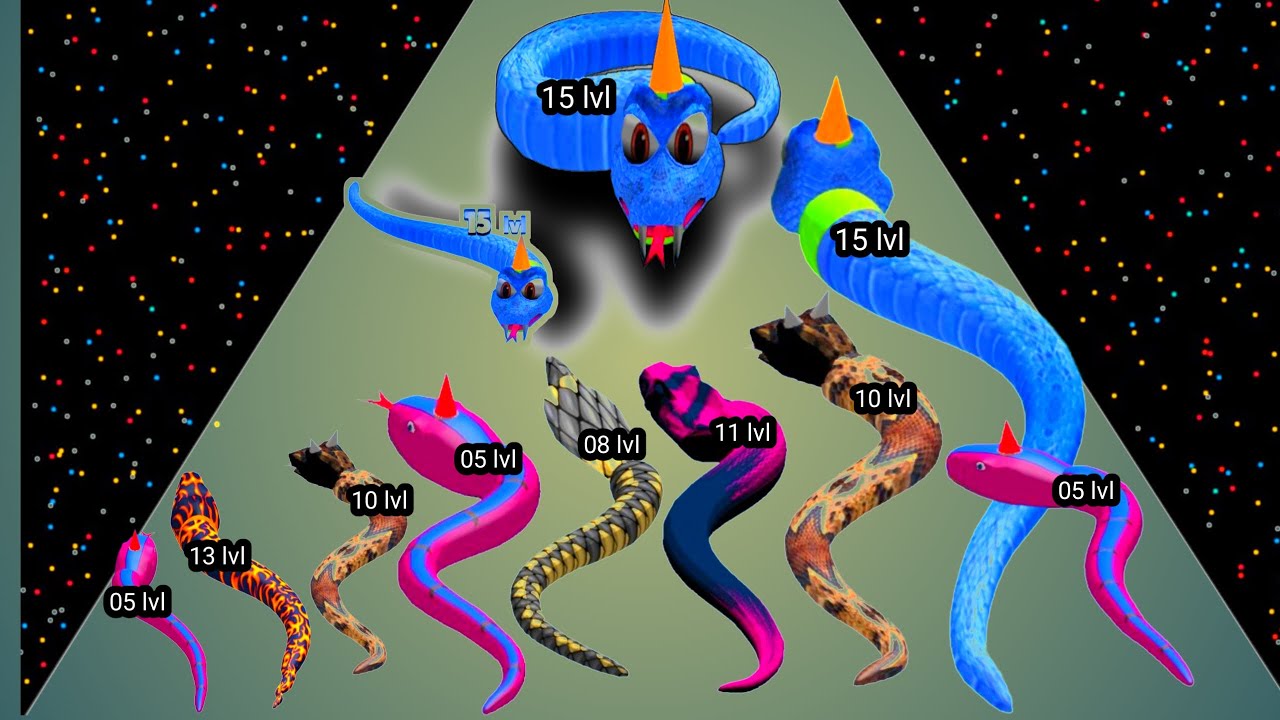 Snake Run, Merge & Evolve | Level Up Gameplay