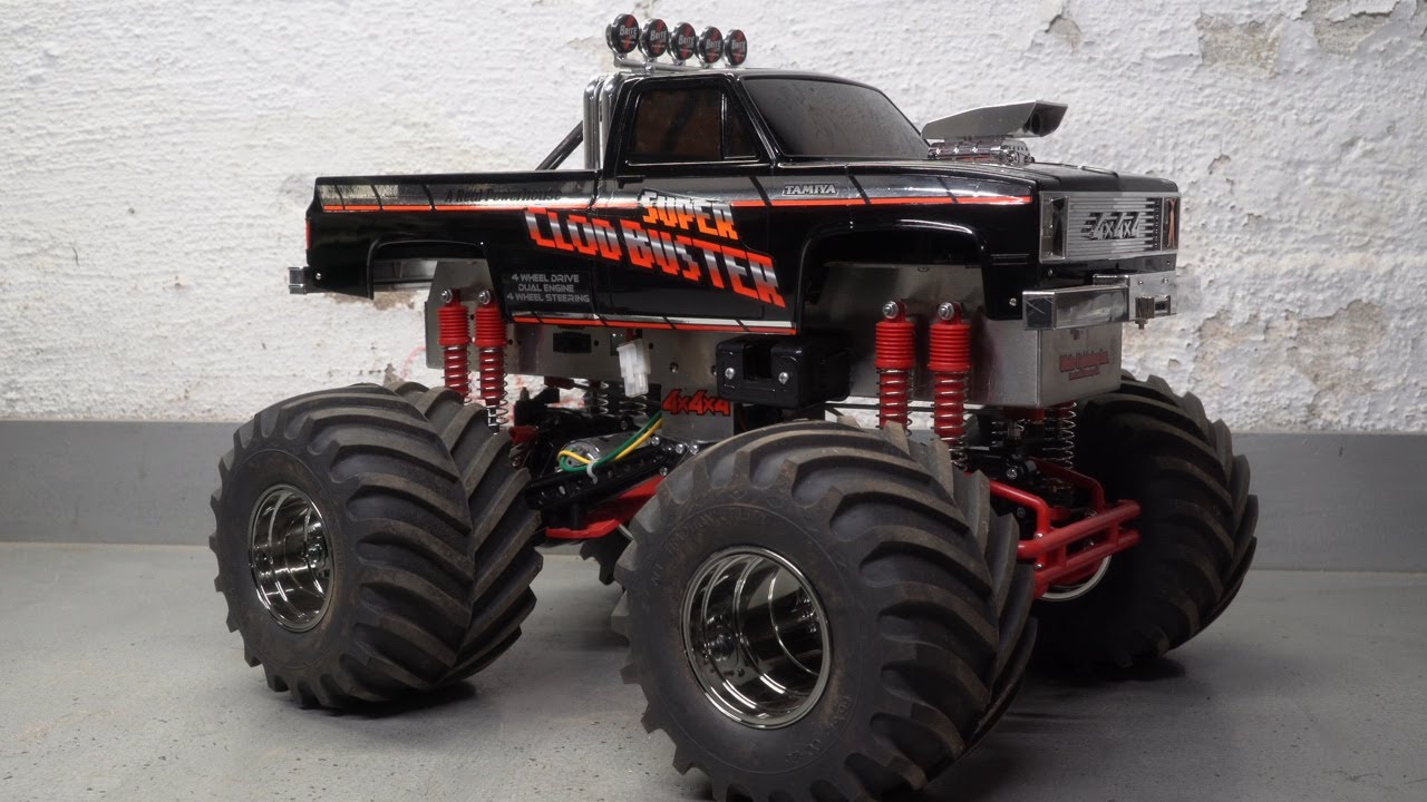 Tamiya Super Clodbuster Black Edition Motor Upgrade