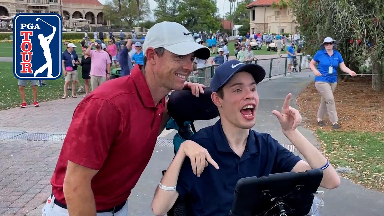 Rory, Brooks, Thomas and more hangout with Kyler at THE PLAYERS ❤️