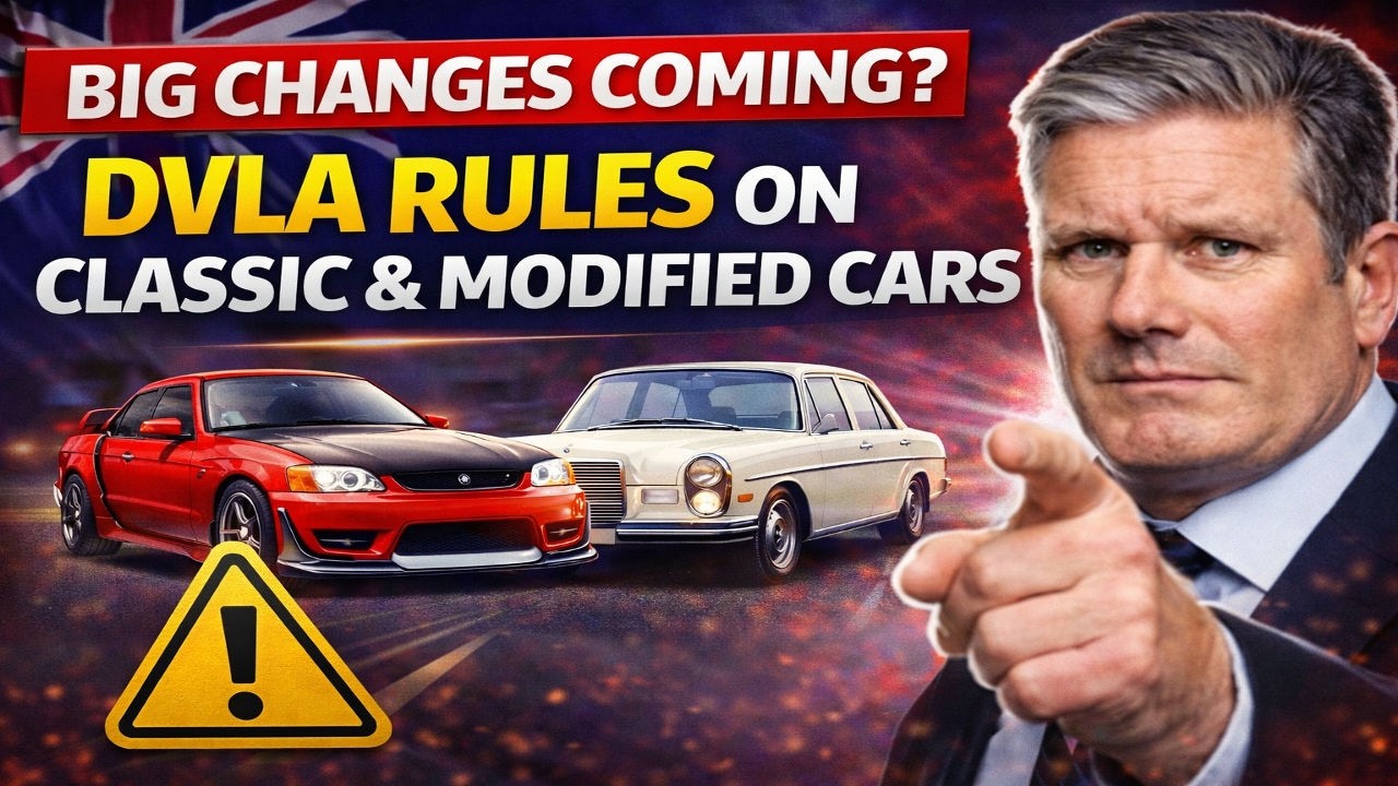 BIG Changes Coming? DVLA rules on classic and modified cars