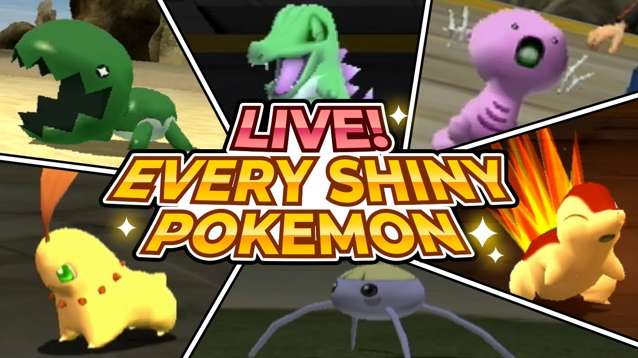 Every Shiny in Pokémon XD: Gale of Darkness after ~380,000 SRs! (Live! 39 Shiny Compilation)