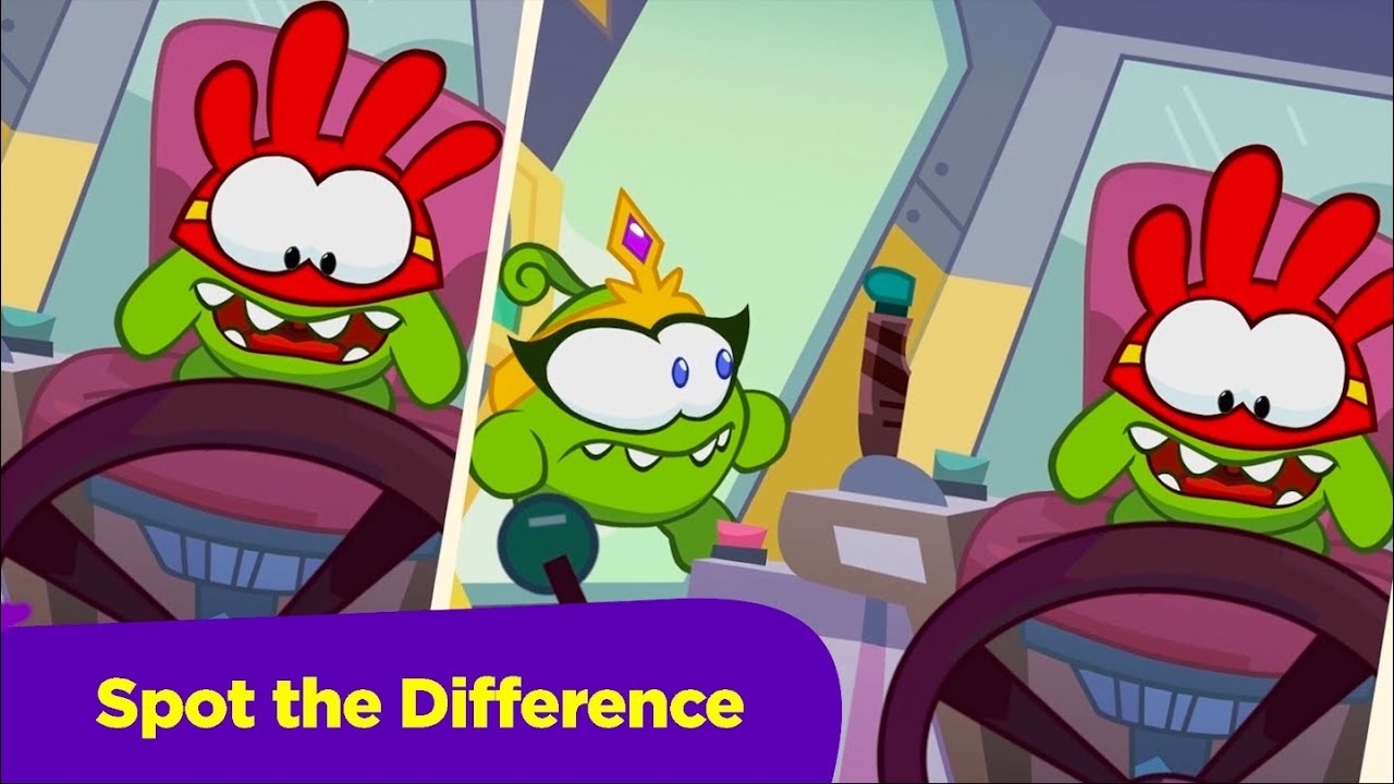 Spot the Difference - Om Nom Stories