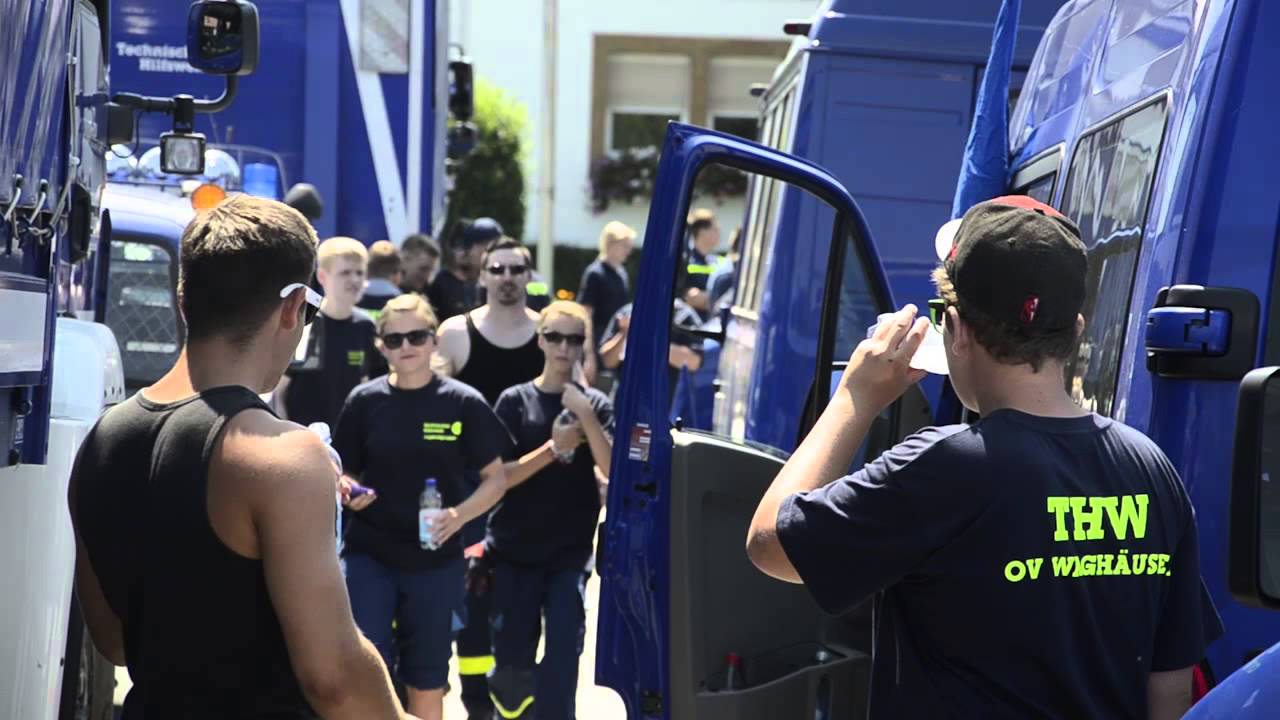 THW-Landesjugendlager Baden-Württemberg 2013 - Anreise