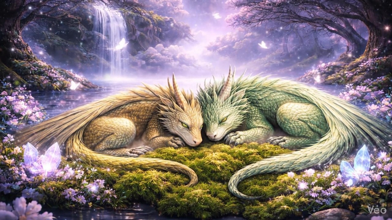🐉 Silent Dragon Dreams Vol 8 Eternal Dream | Peaceful Lofi Journey for Sleep and Relax 🐉
