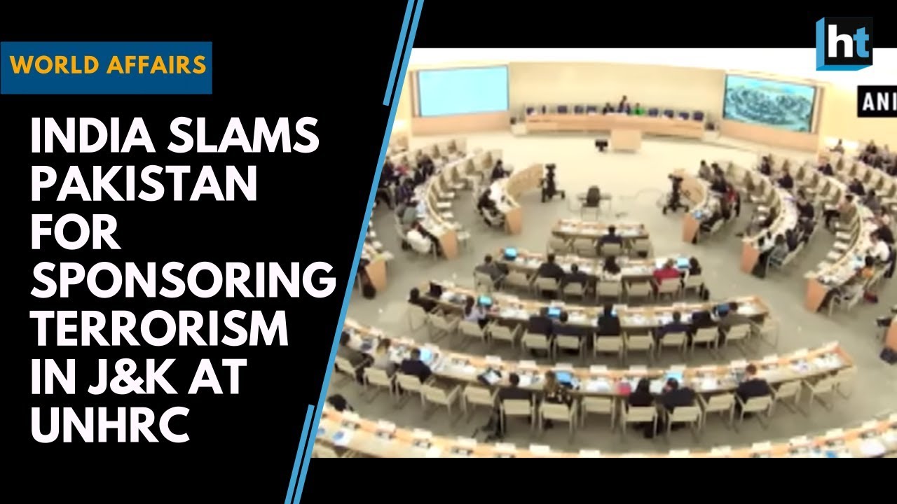 India slams Pakistan for sponsoring terrorism in J&K at UNHRC