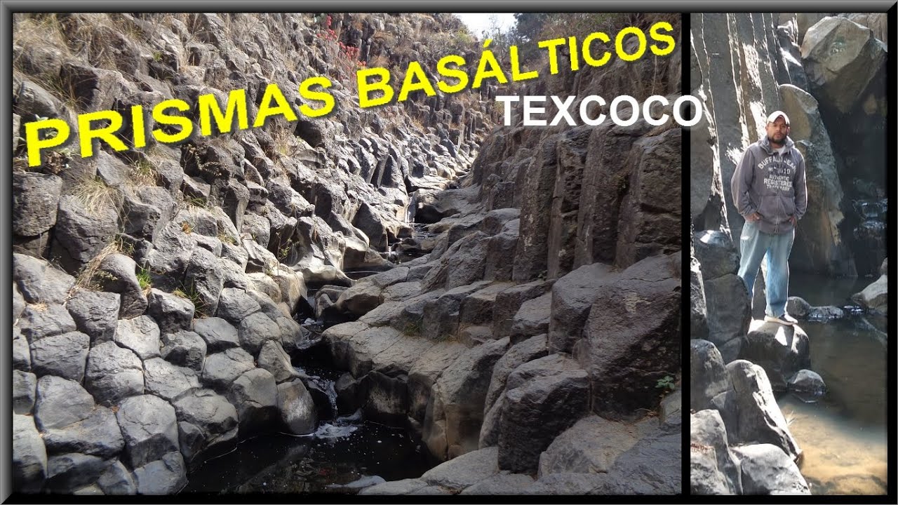 PRISMAS BASALTICOS EN TEXCOCO.