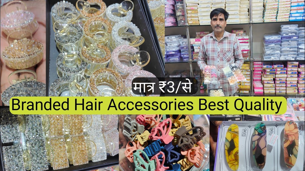 Hair Clutcher Wholesale Market in Delhi |Hair Band, Clips& Banana Clutcher Supplier Hair Accessories