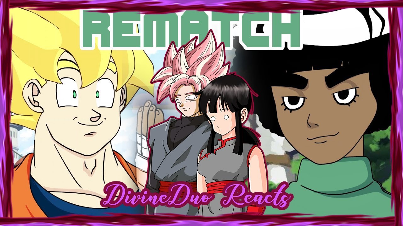 CHICHI BLACK & GOKU BLACK REACT: GOKU VS NARUTO RAP BATTLE REMATCH! PART2