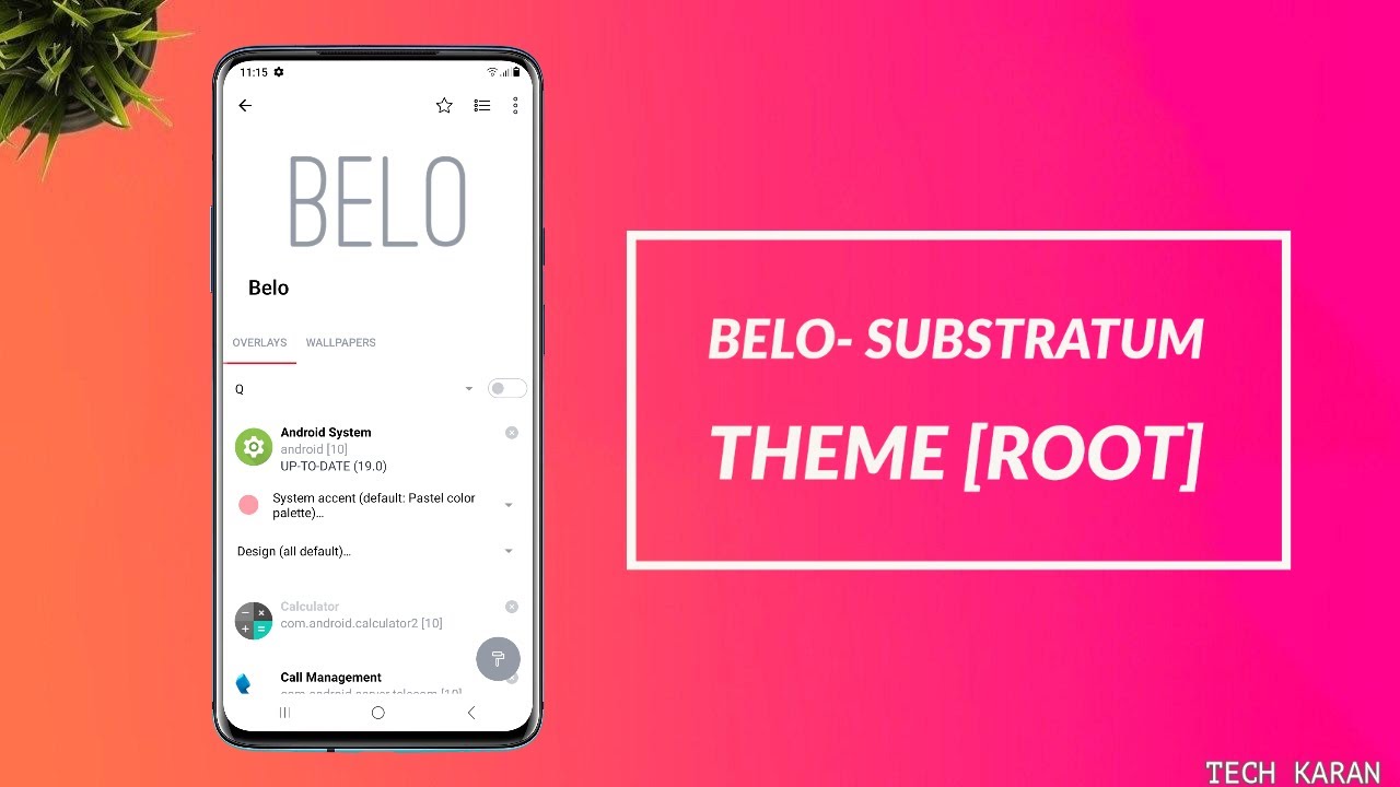 #2 BELO Substratum Theme | A Minimalistic Theme