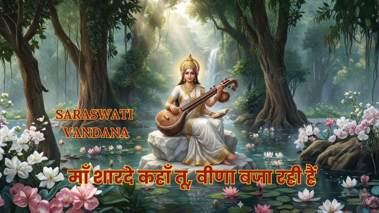 LIVE : बसंत पंचमी शारदे कहा तू वीणा बजा रही है || Maa Sharde Kaha Tu Veena Baja Rahi Hai #saraswati