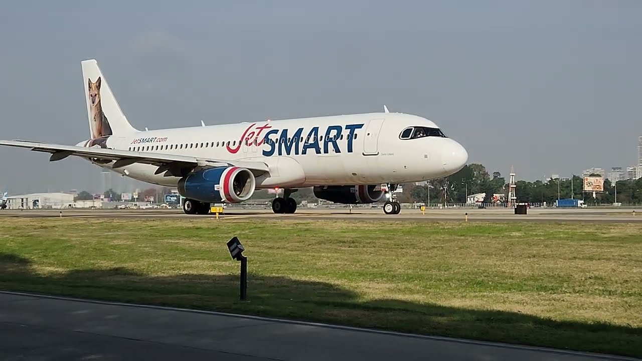 🇦🇷✈️Zorro Culpeo LV-IVN: Airbus A320-232 JetSmart Argentina
