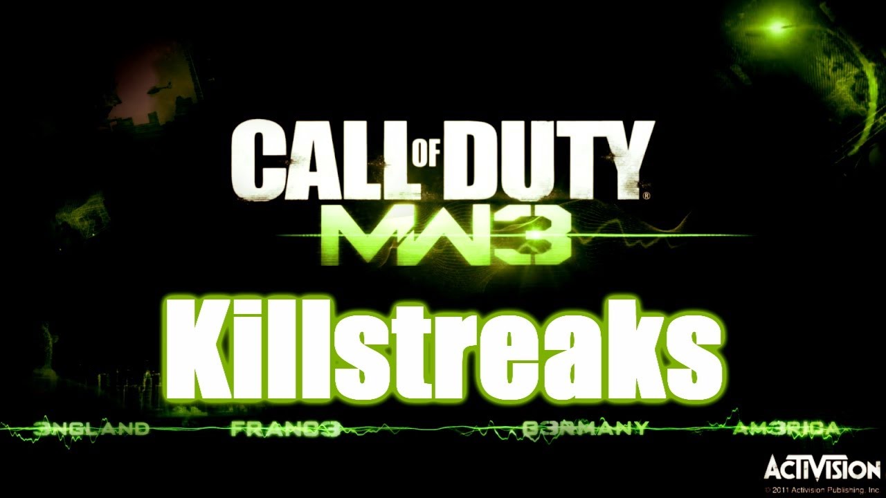 Modern Warfare 3 Killstreak Information! (BO gameplay/Commentay)