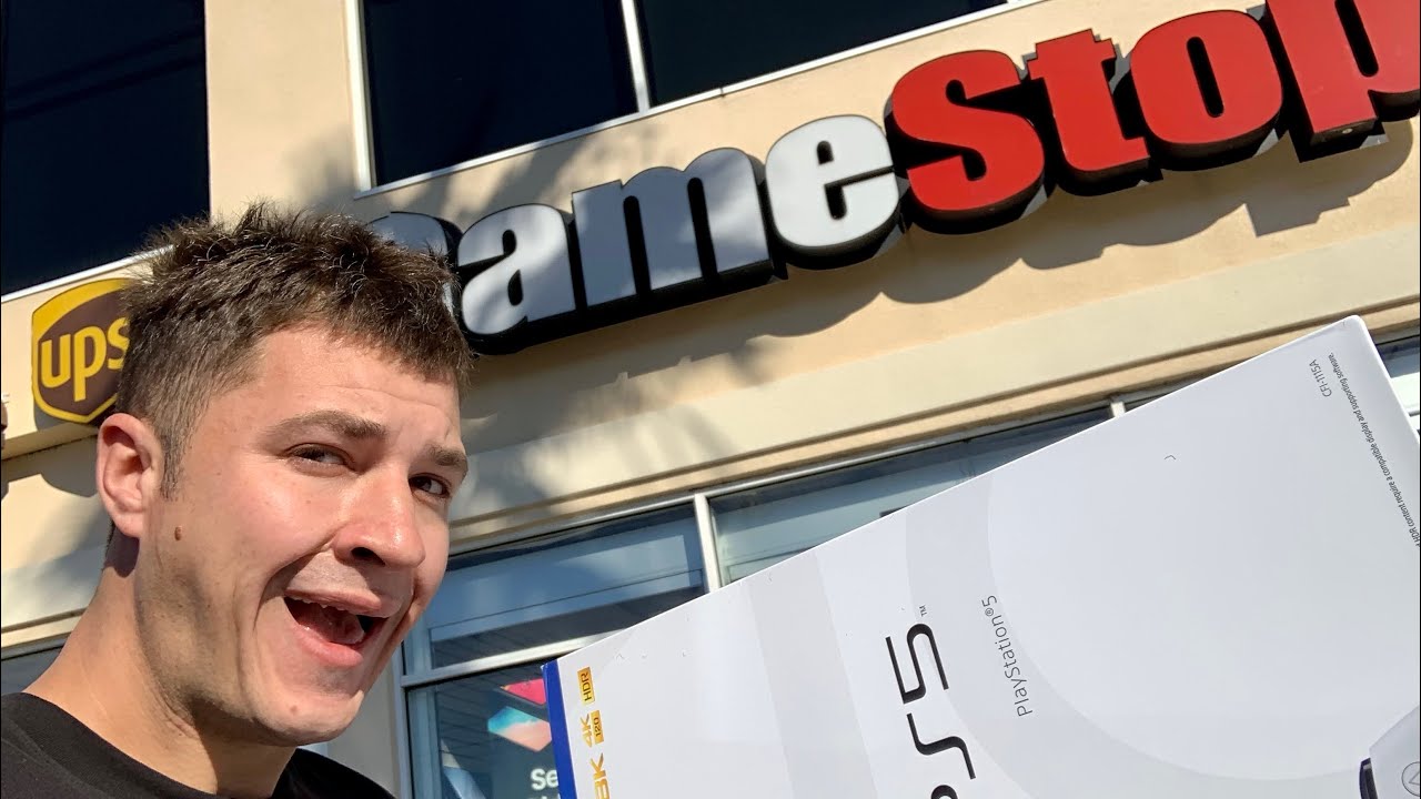 Buying PS5 @ GameStop (First in Line)