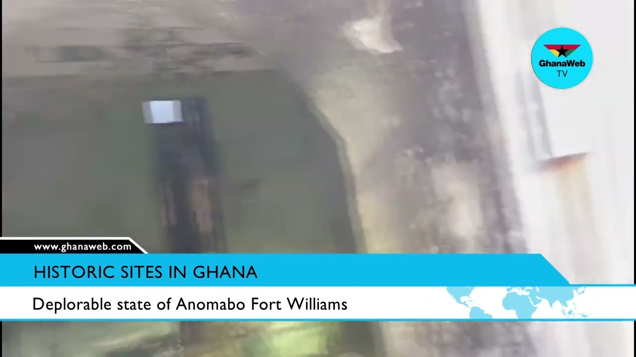 Anomabo Fort Williams, one oldest tourist site in Ghana left to crumble