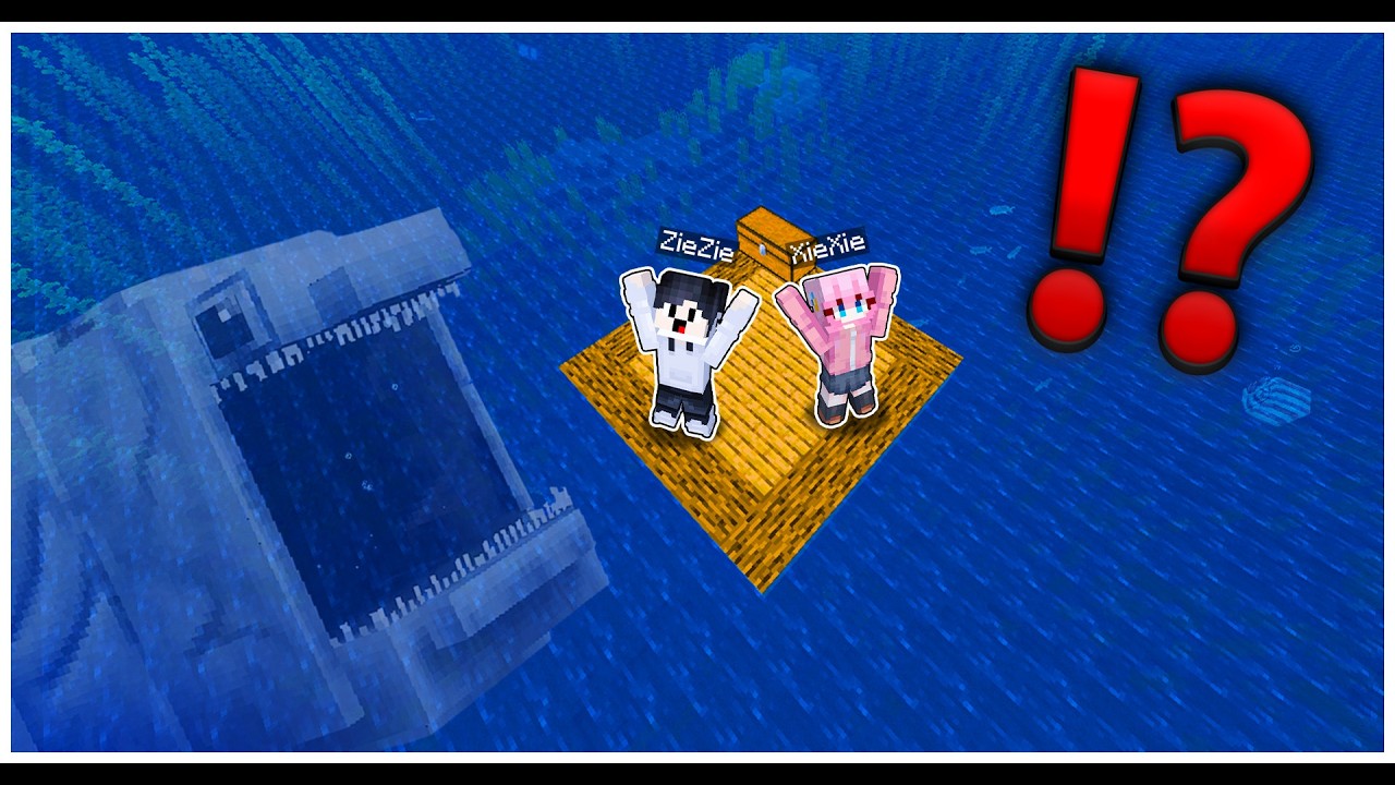 AKU TERJEBAK DI LAUTAN YANG SANGAT LUAS DI MINECRAFT!!