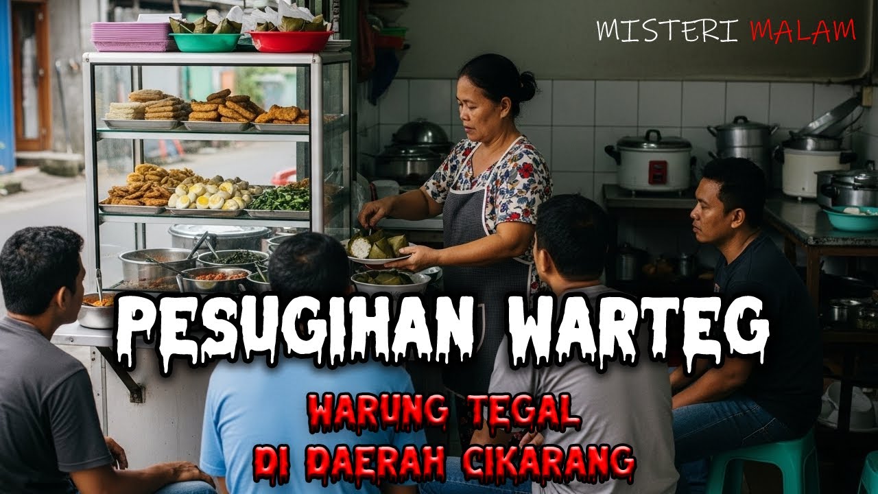 PESUGIHAN WARTEG !!! WARUNG TEGAL DI DAERAH CIKARANG..
