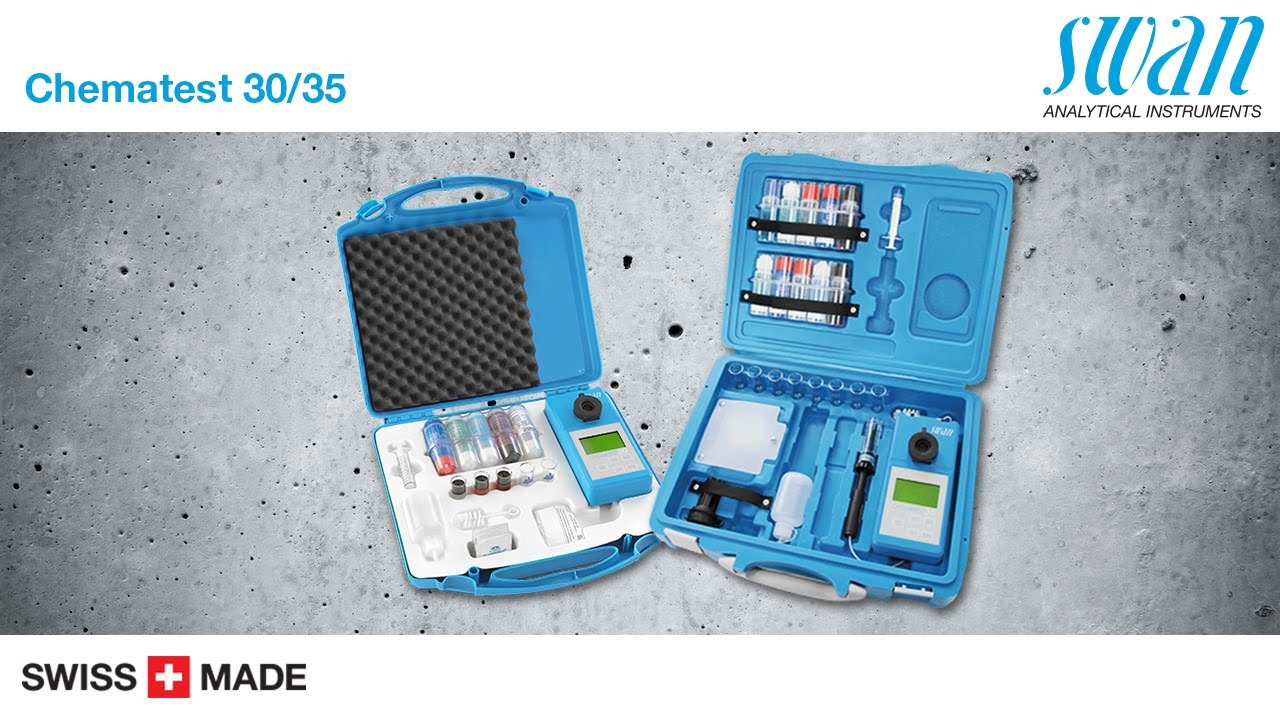 Swan Chematest 30 & 35 – Le multi-talent portable pour l'analyse de l'eau (fre)