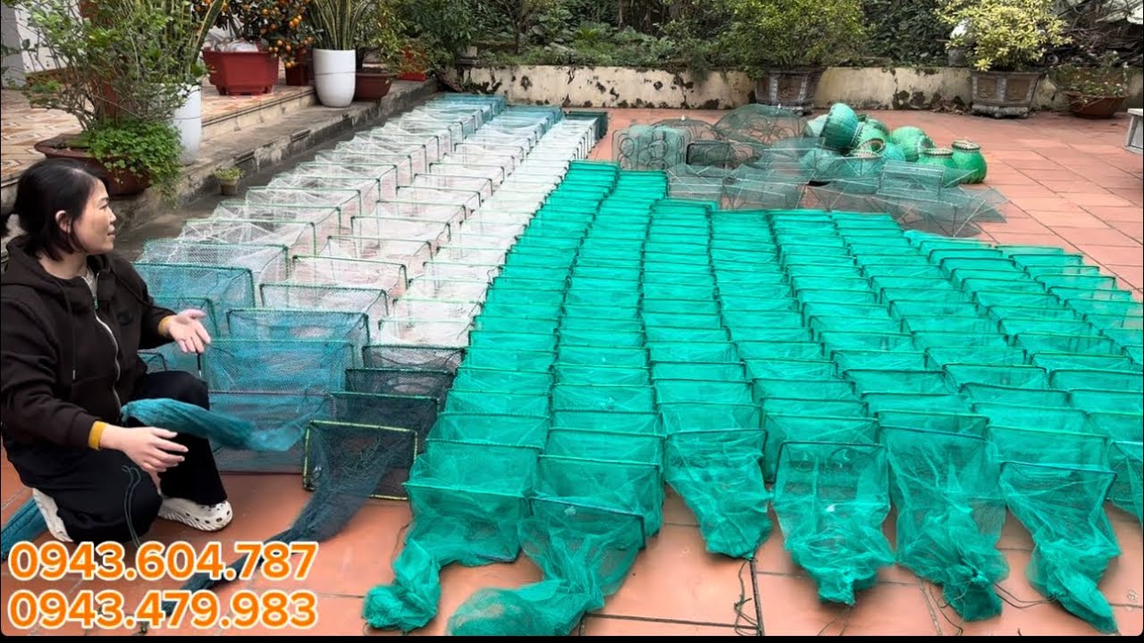 ❌❌LỒNG CÁ TÔM TÉP NHỎ BẮT ĐƯỢC HẾT ❌❌