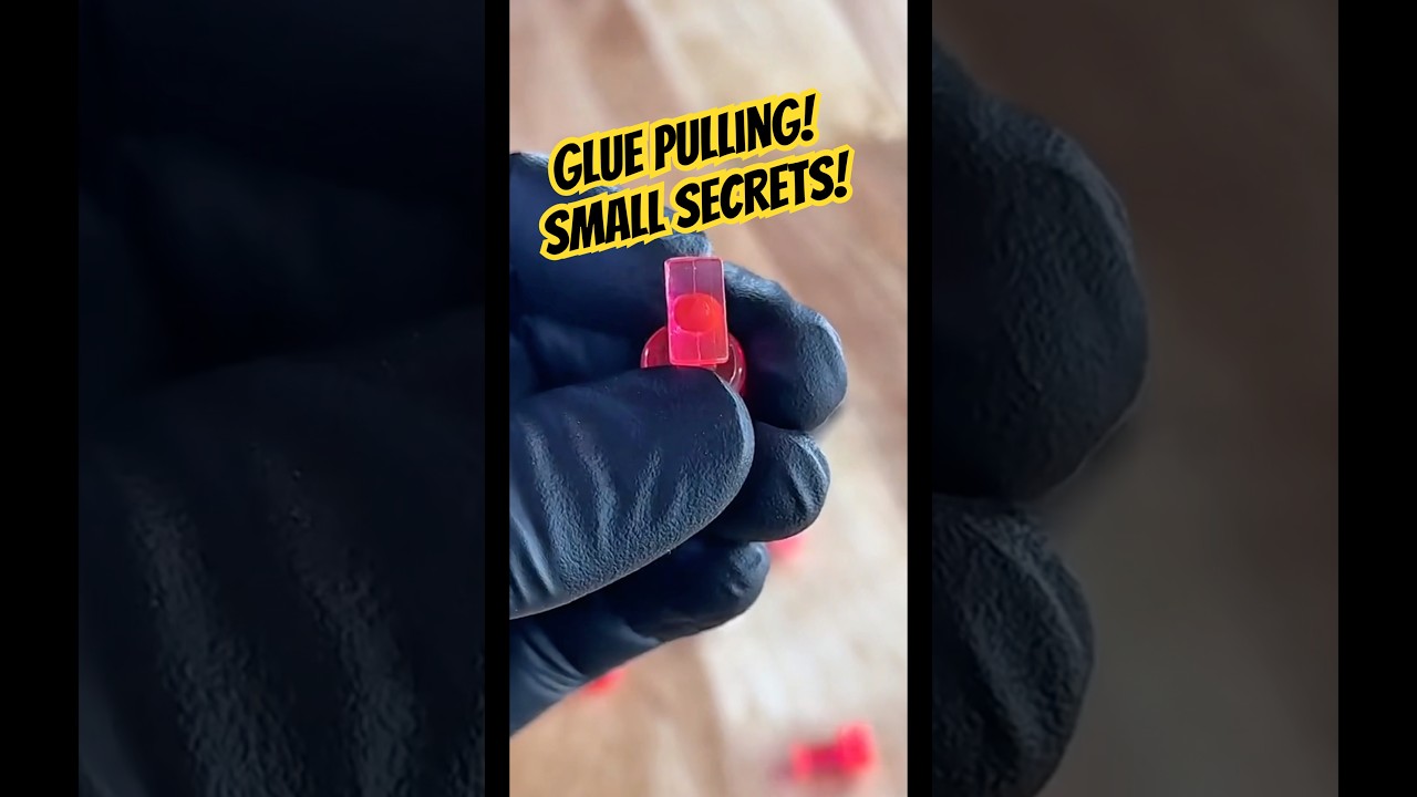 Glue Pulling Explained: Reflections, Tap Downs & Hidden Techniques #gluepulling