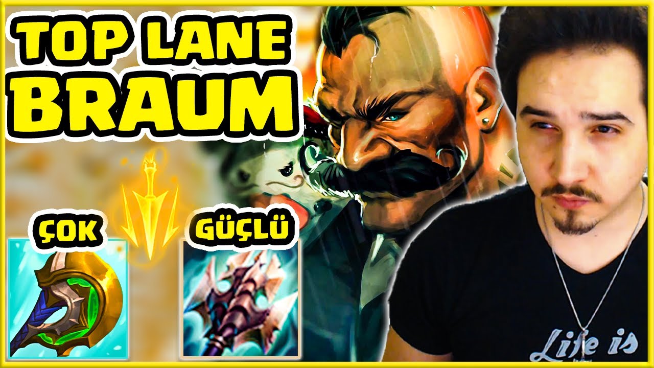 BRAUM TOP LANEDE GAREN DÖVÜYORSA BU İŞTE BİR GARİPLİK YOK MUDUR? | Valiant - Braum