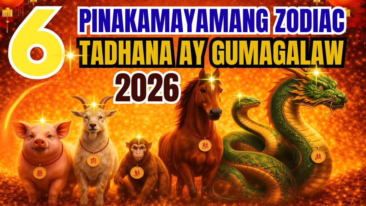 6 na Chinese Zodiac na Magiging Pinakamayaman sa 2026 | Feng Shui at Budismo