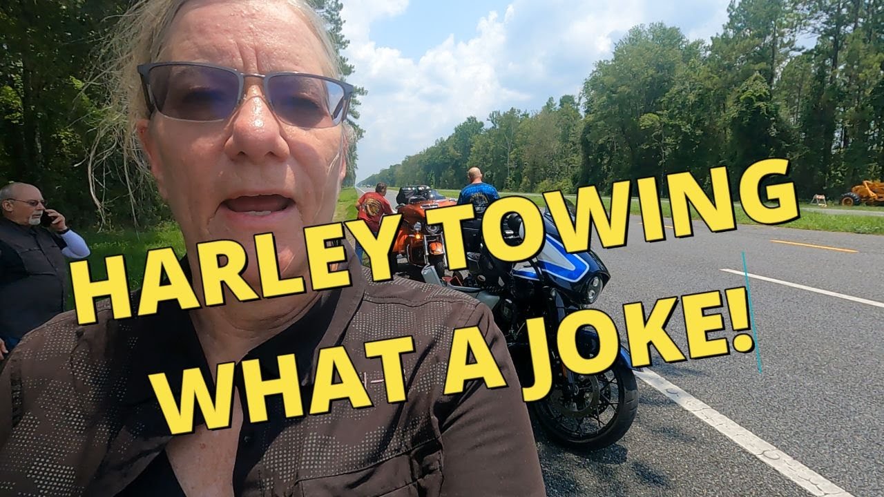 Буксировка Harley Davidson (HOG) — ЭТО ЖЕ ШУТКА! Часть 1