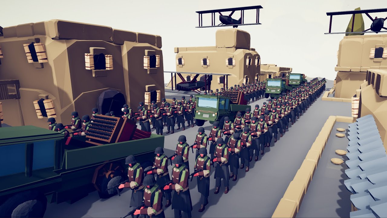 CAN USA SOLDIERS PROTECT VIP? - Totally Accurate Battle Simulator TABS