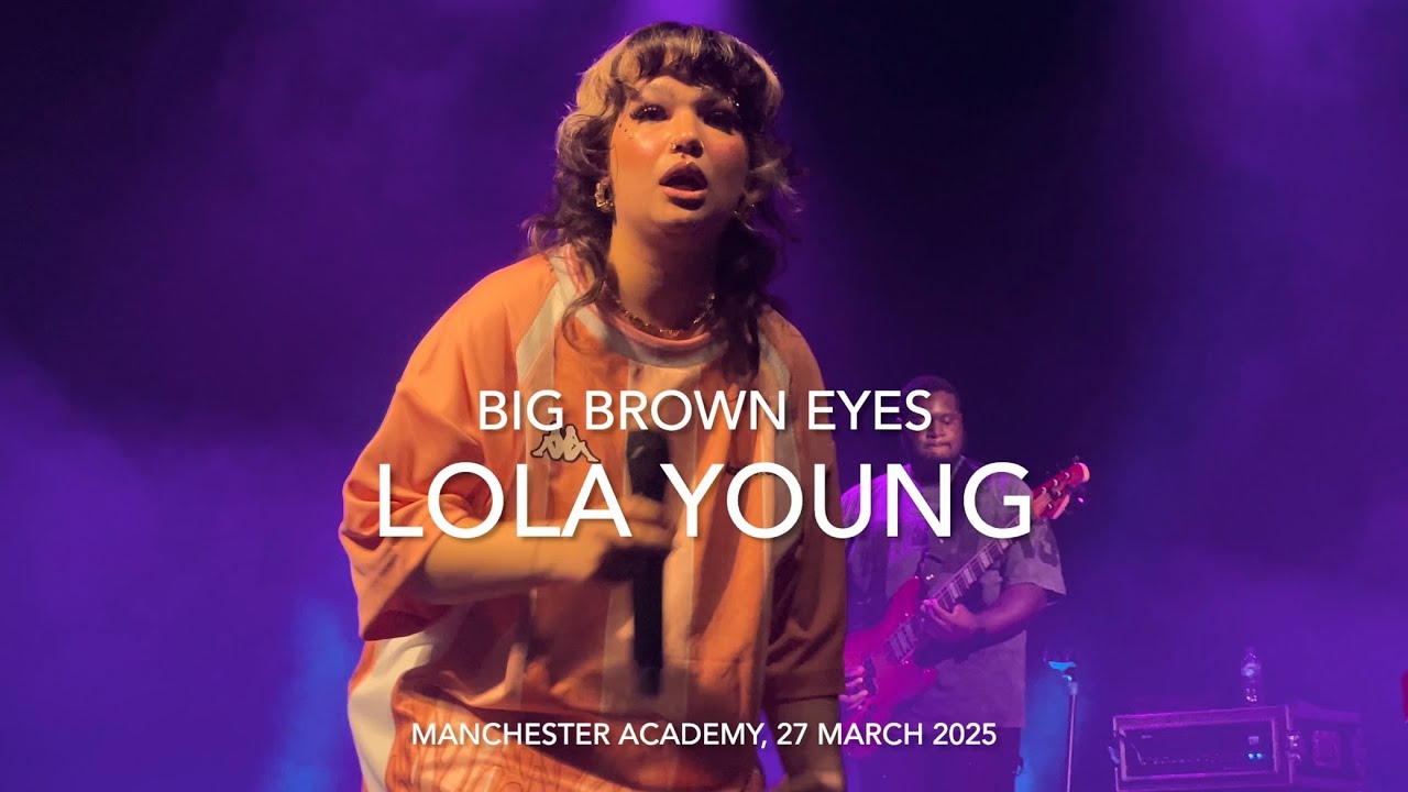 Lola Young - Big Brown Eyes - Live 4k @ Manchester Academy, 27 March 2025