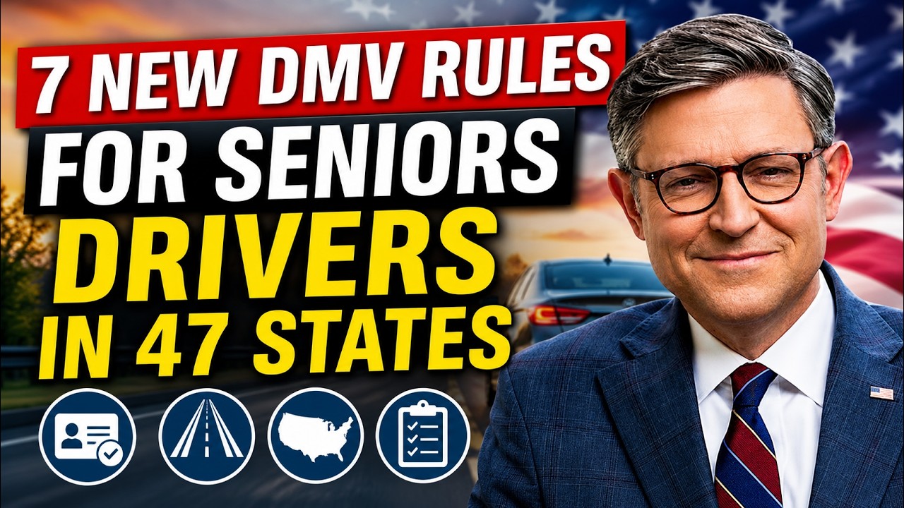 7 новых правил DMV для пожилых водителей, которые вступят в силу в 47 штатах с июля 2026 года