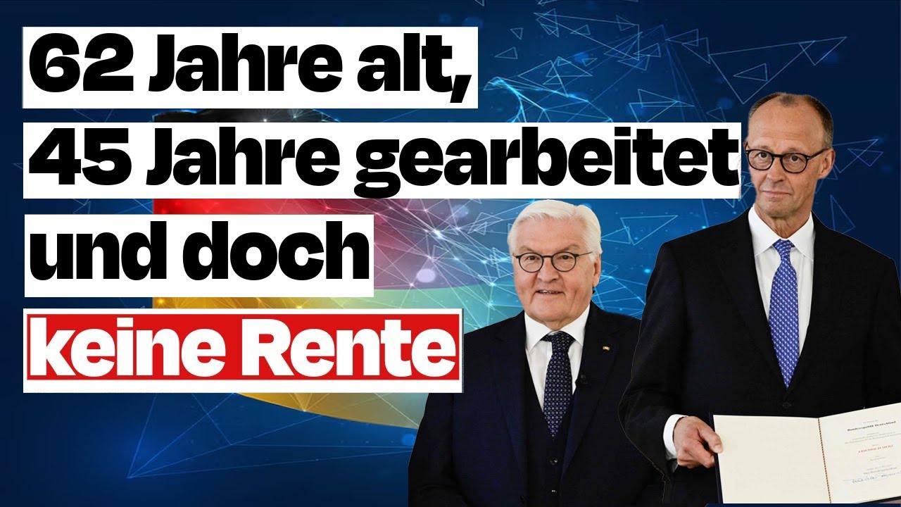 Rente: 62 Jahre alt, 45 Jahre gearbeitet und dann doch keine Rente