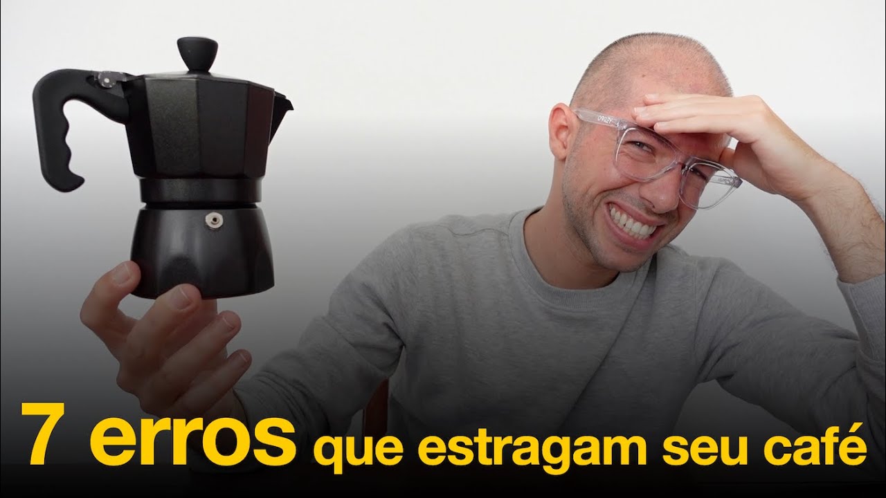 Os 7 erros mais comuns na cafeteira italiana!