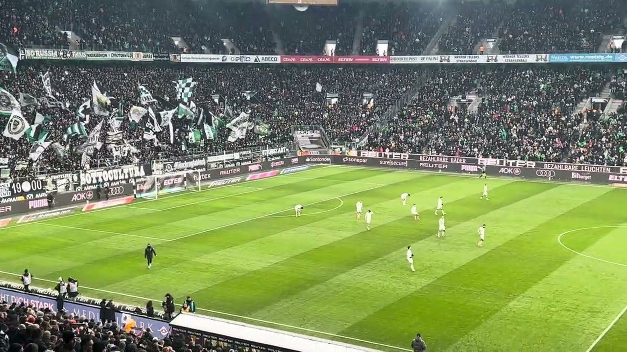 Borussia Mönchengladbach - FC Augsburg 11.01.2026 Mannschaftsaufstellung und Hymne