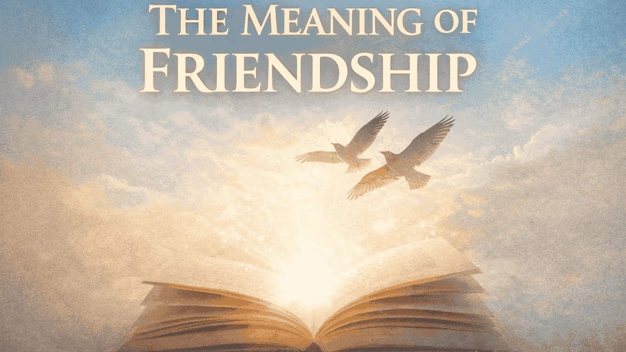 The Secret to True Friendship Everyone Misses | Ch 19: On Friendship – The Prophet by Kahlil Gibran