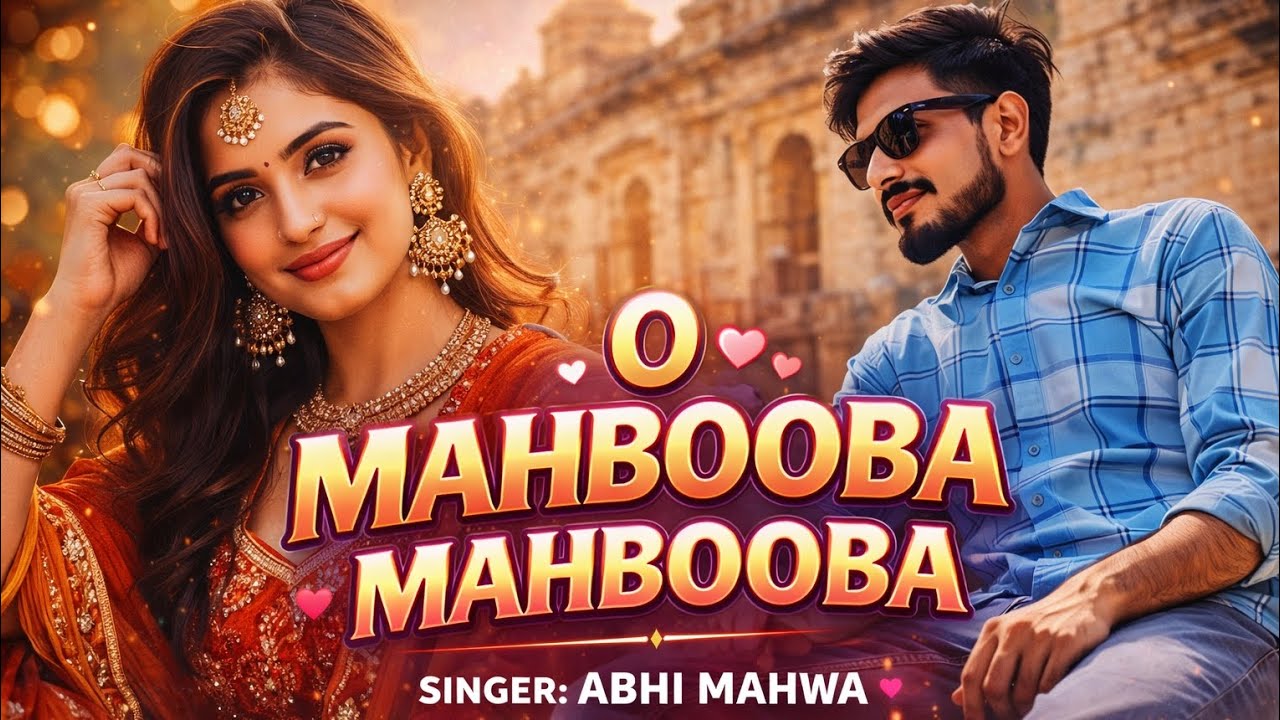 O meri mahbooba ||singer ABHI mahwa ||saniya mumbai|| hindi song old version 