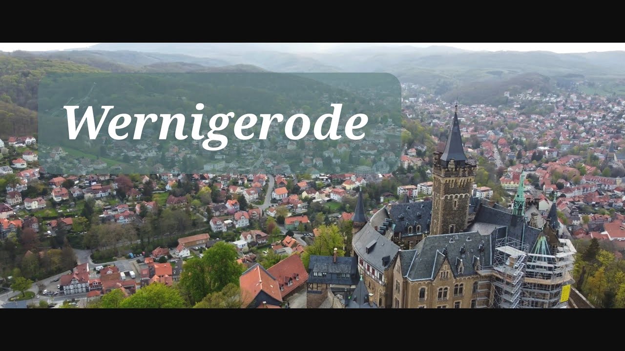 Wernigerode aus der Luft | Drohnenflug Aufnahmen 4K [DJI Mini 2]
