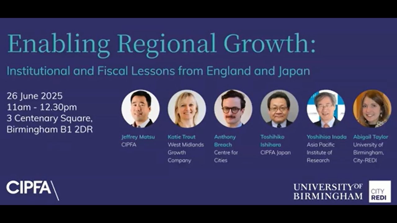 Enabling Regional Growth: Institutional and Fiscal Lessons from England and Japan