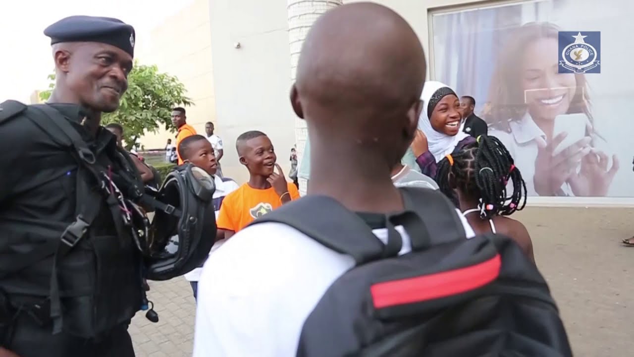 Counter Terrorism Unit Of Ghana Police  Special Visit To Accra Mall & Other Malls