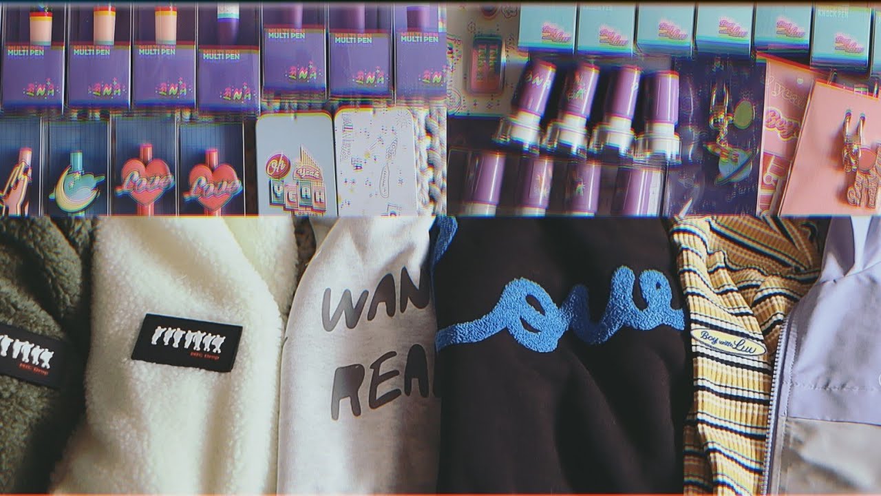 [РАСПАКОВКА] МЕРЧ НА ТЕМУ BTS!! 🛍