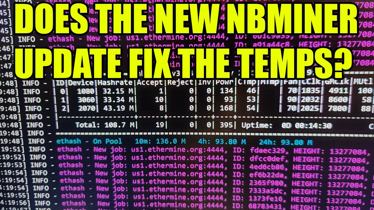 Does the New NBminer fix the temperature Issue for the LHR Unlock on my 3060 LHR V2?