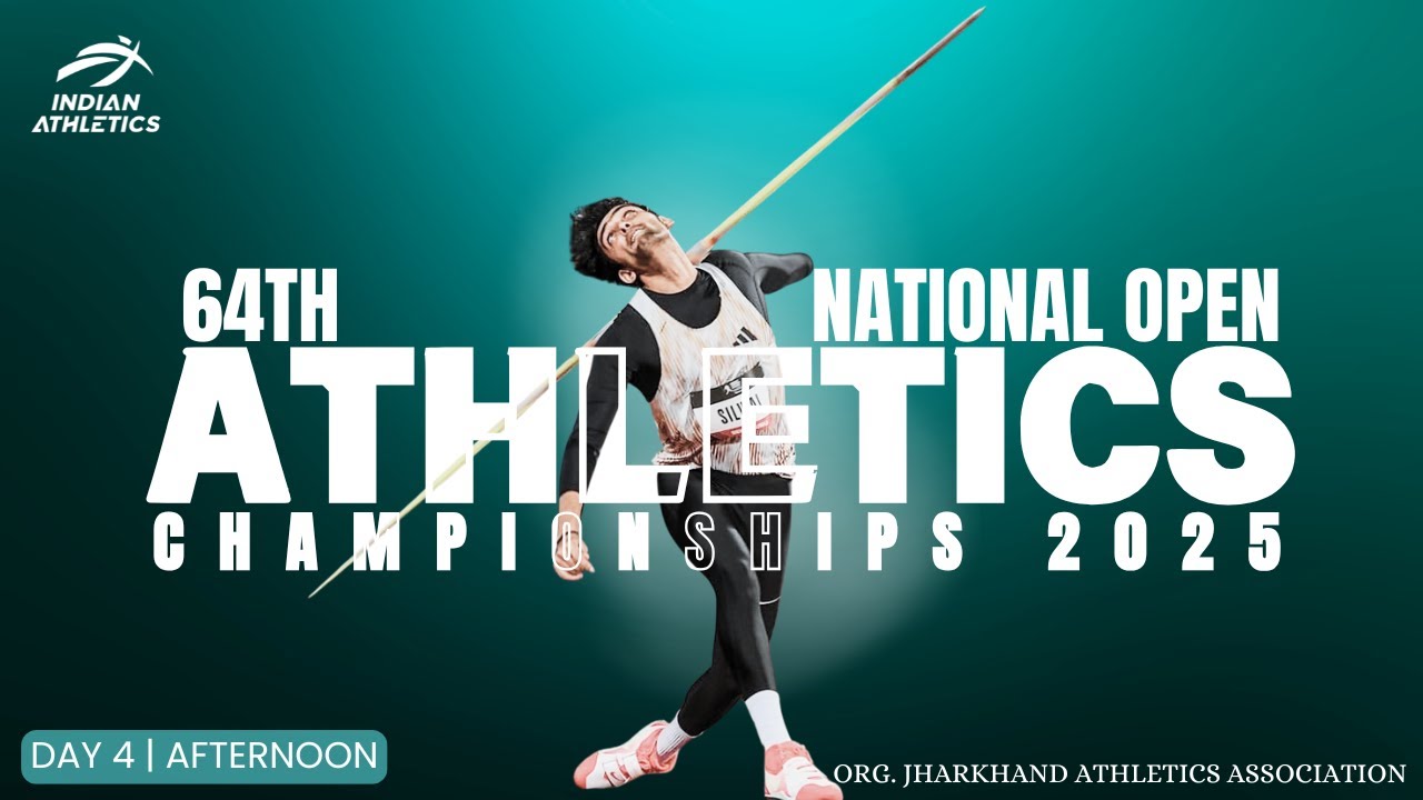 64th National Open Athletics Championships 2025 | DAY -4 |Ranchi, Jharkhand | 29-09-2025 | AFTERNOON