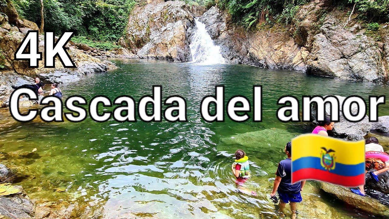 4K Cascada del amor ☆ San Miguel de los Bancos ☆ Pichincha 🇪🇨 Ecuador 🇪🇨 v&iacute;a Calacal&iacute; Santo Domingo