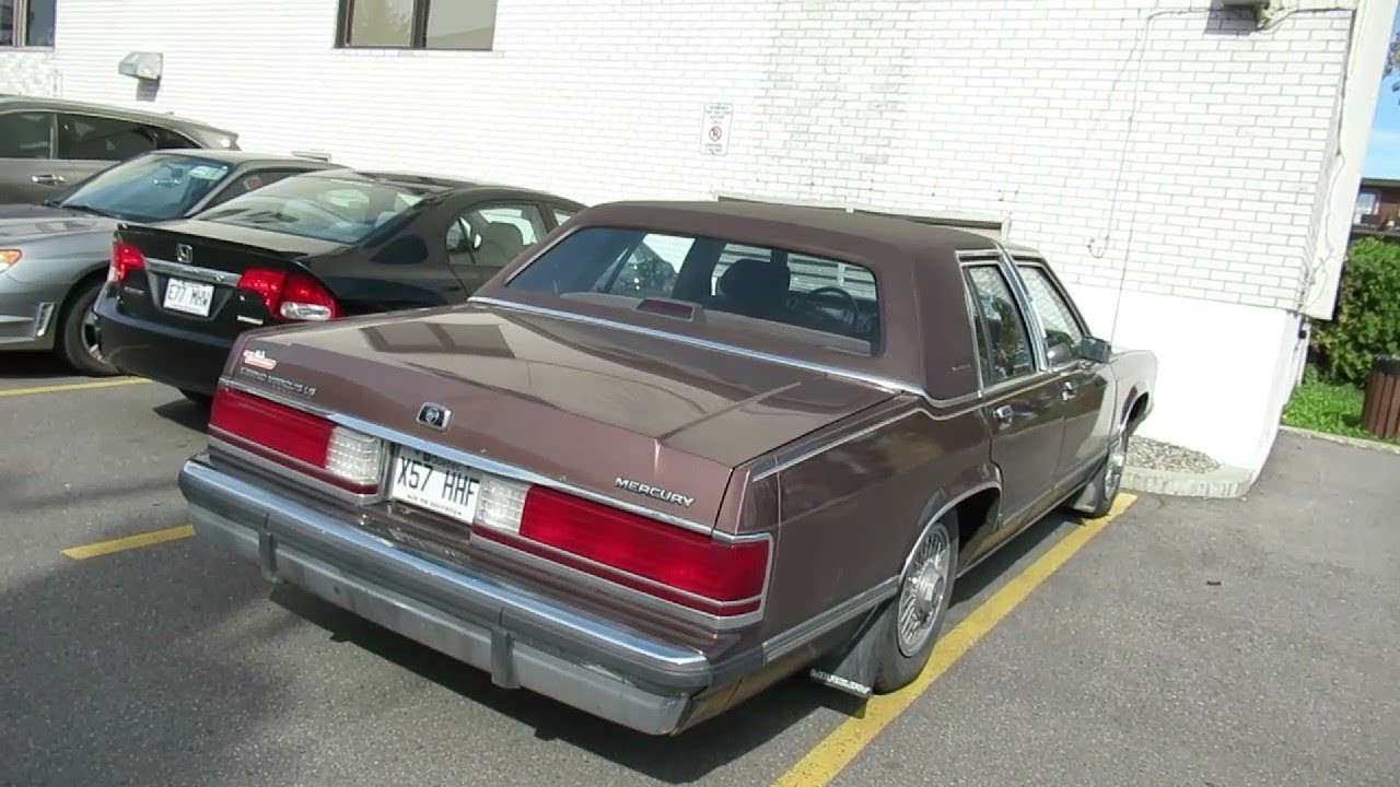 SHARP 88 - 89 MERCURY GRAND MARQUIS SIGHTING IN MONTREAL / OCTOBER 2018