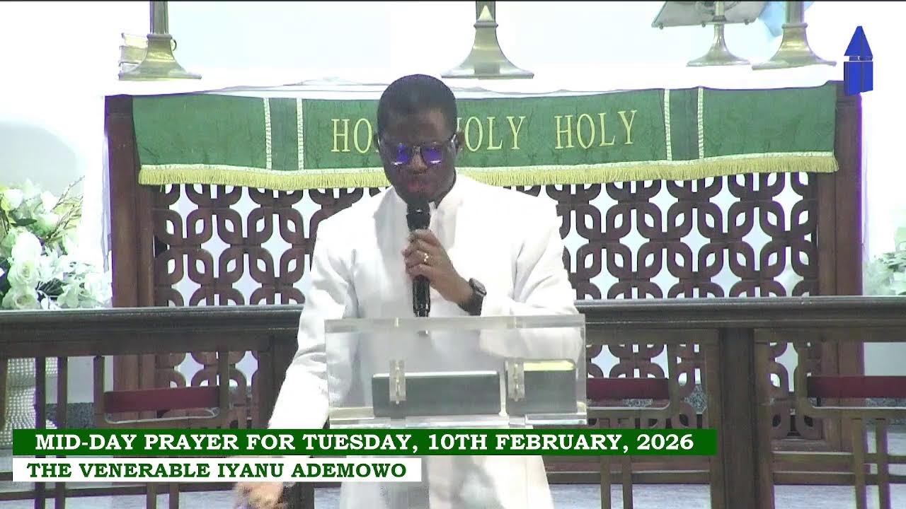 MID-DAY PRAYER FOR TUESDAY, 10TH FEBRUARY, 2026