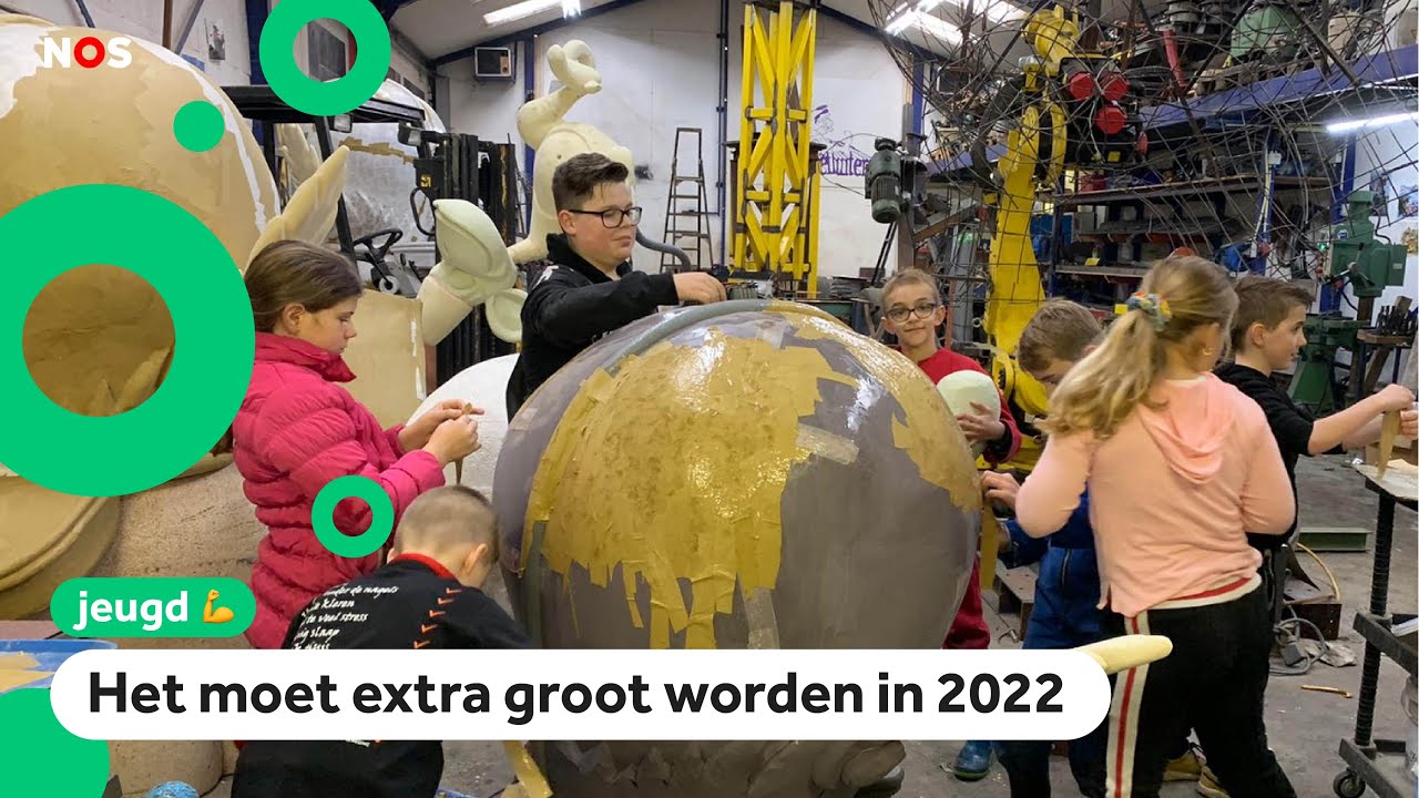 Geen carnavalsoptocht, maar toch een praalwagen