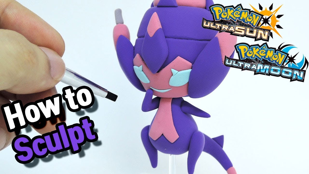 Making Poipole Ultra Beasts Pokemon sun moon in Clay