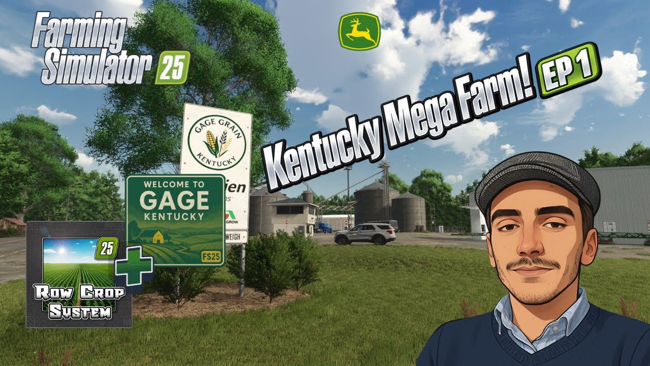 Transform această hartă 4X într-un MEGA FARM – Farming Simulator 25 Gage Kentucky | FS25 EP1